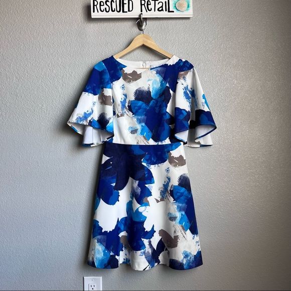 Badgley Mischka Dresses & Skirts - Badgley Mischka Belle Edyta Fit and Flare Dress Size 2